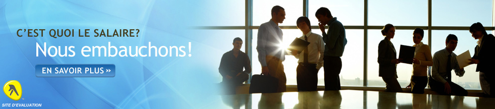 Nous embauchons