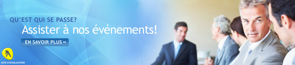 Assister � nos �v�nements